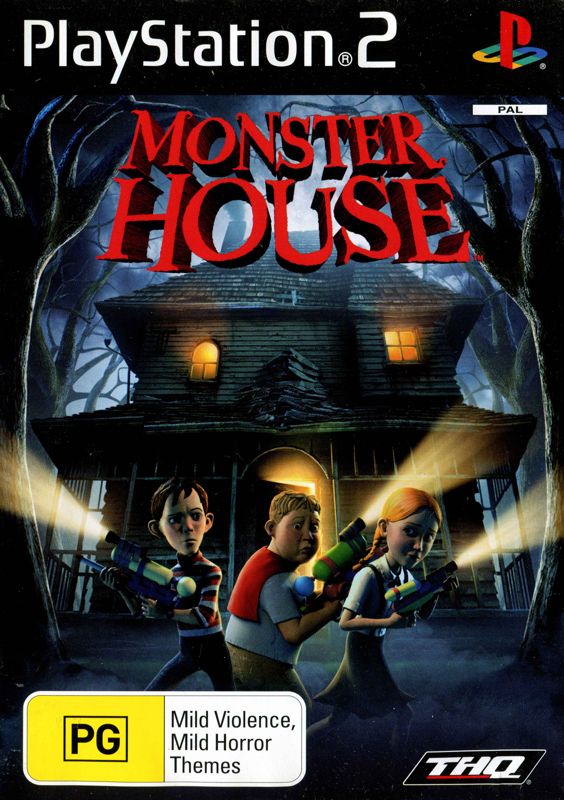 Monster House box art for Playstation 2